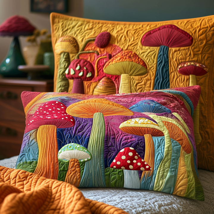 Woodland Charm Quilted Bedding Pillow Case
