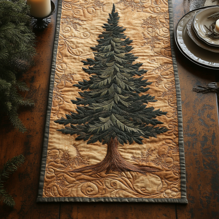 Woodland Whispers Quilted Table Runner