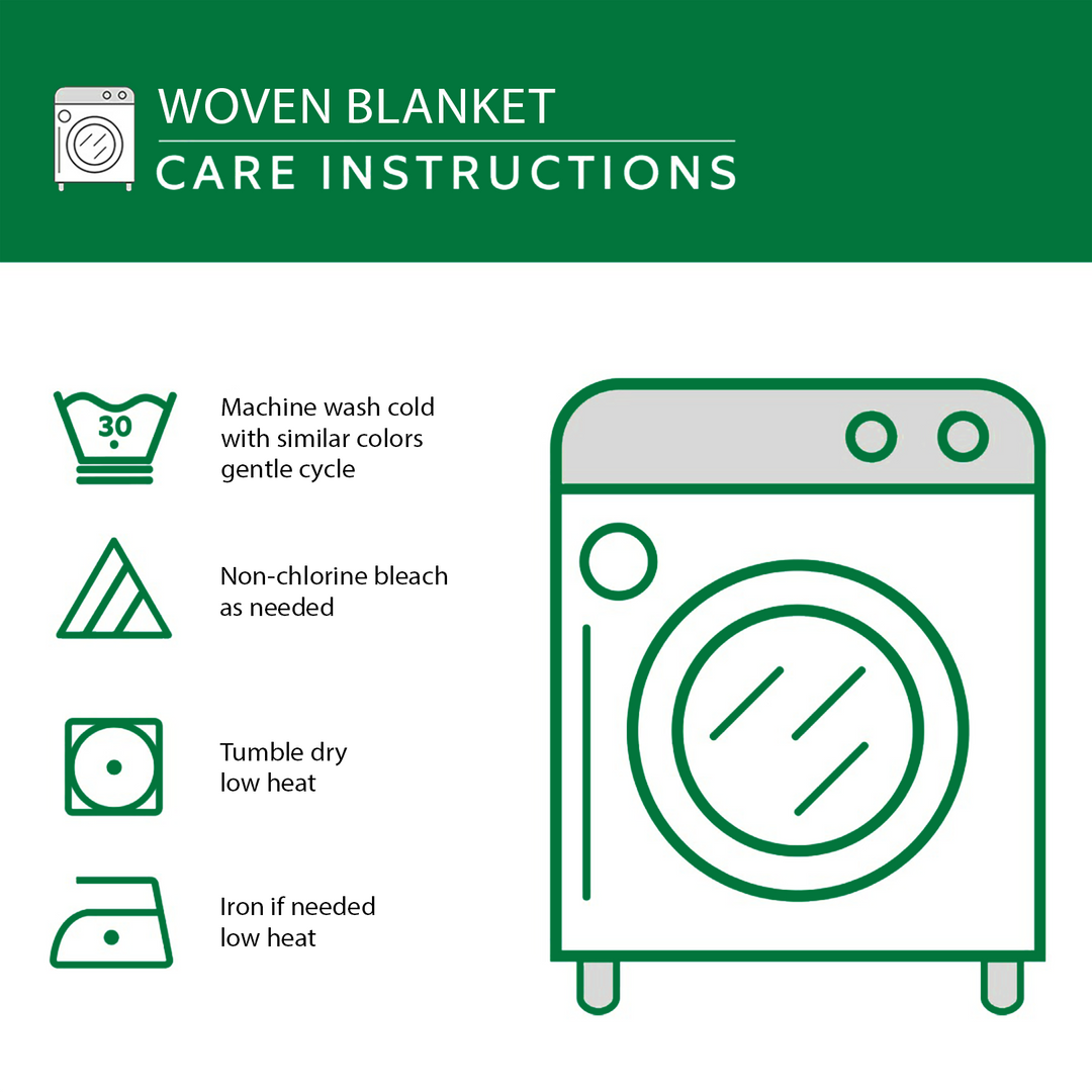 Bluebonnet Pride Woven Sofa Blanket