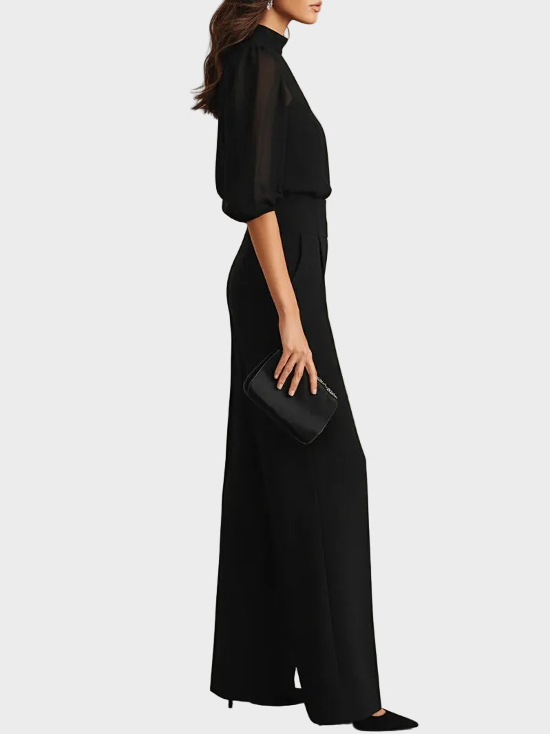 Clarisa – set with wide trousers