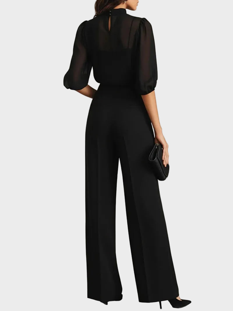 Clarisa – set with wide trousers