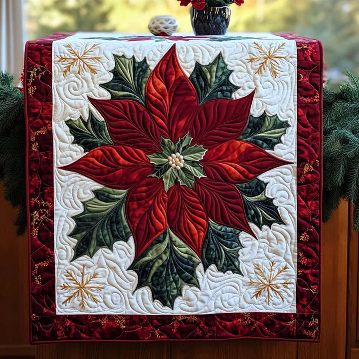 Yuletide Beauty Quilted Table Runner