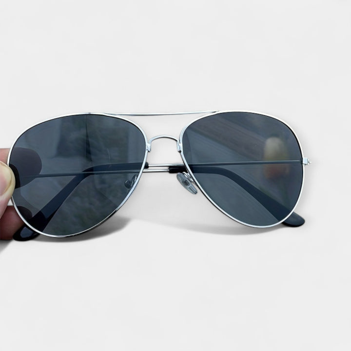 Retro glasses with mirror