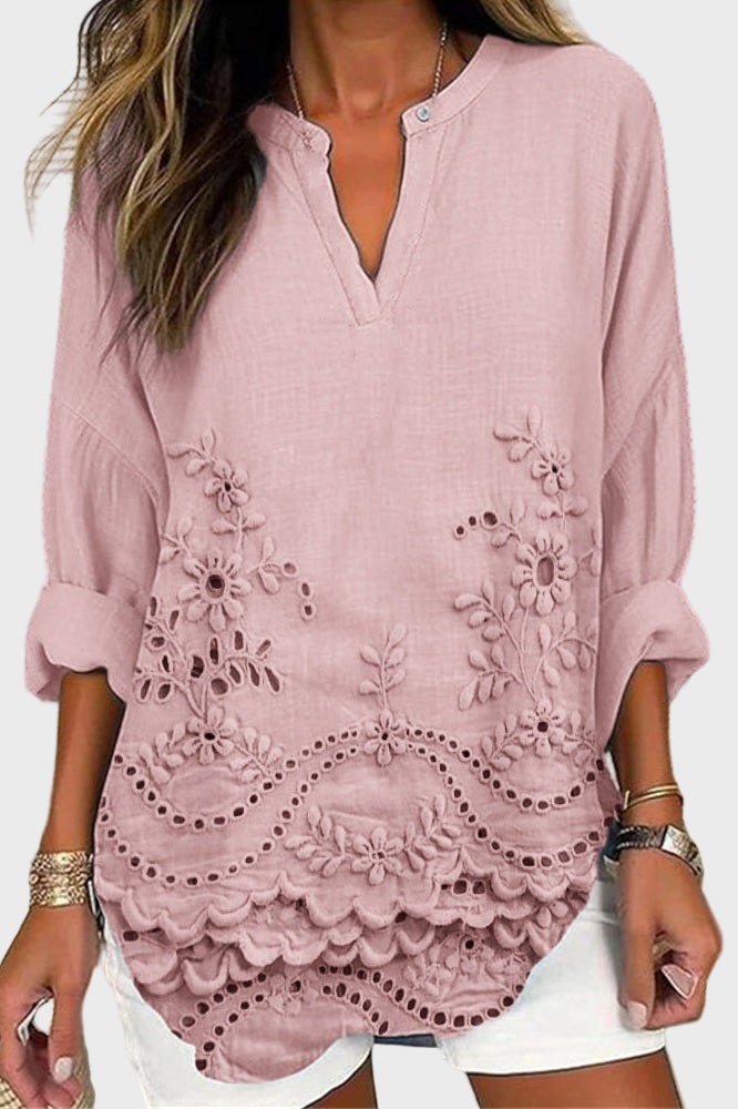 Elena - Coastal Bloom T-shirt