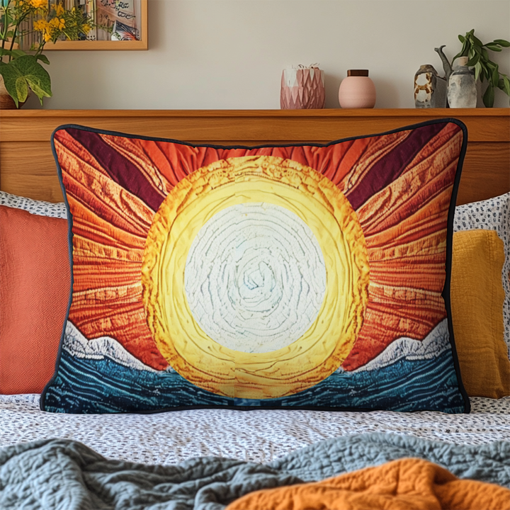 Sunbeam Serenity Quilted Bedding Pillow Case