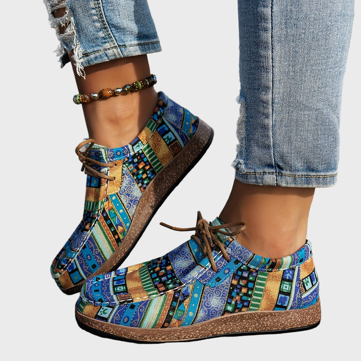 Beáta - Colourful Boho Shoes