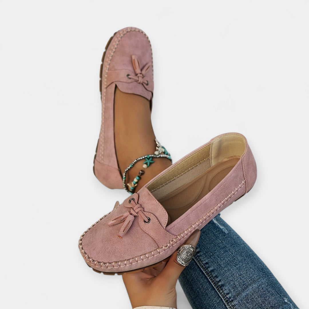 Rozárie - Ballet flats with bow style