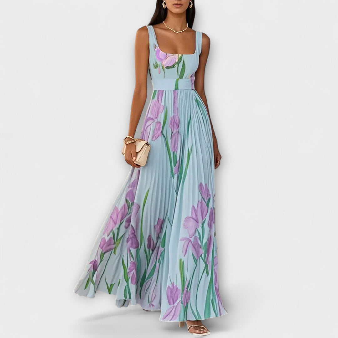 Penélope - Maxi dress with Chiffon