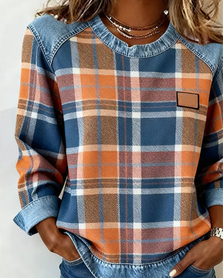 Ivy – Women's Patchwork Sweatshirt