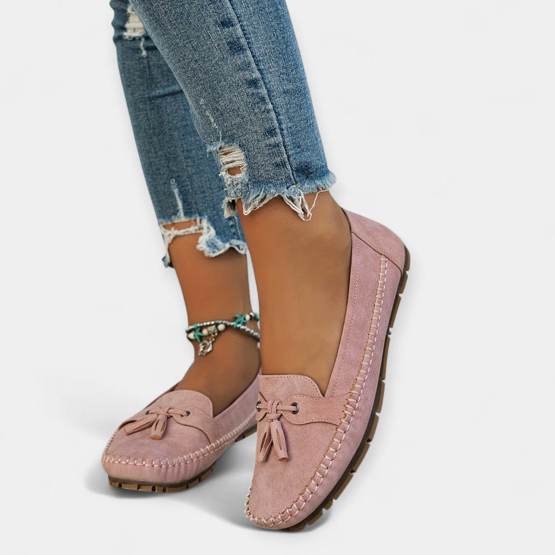 Rozárie - Ballet flats with bow style