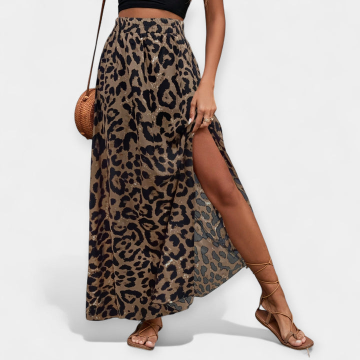 Anežka - Leopard print skirt