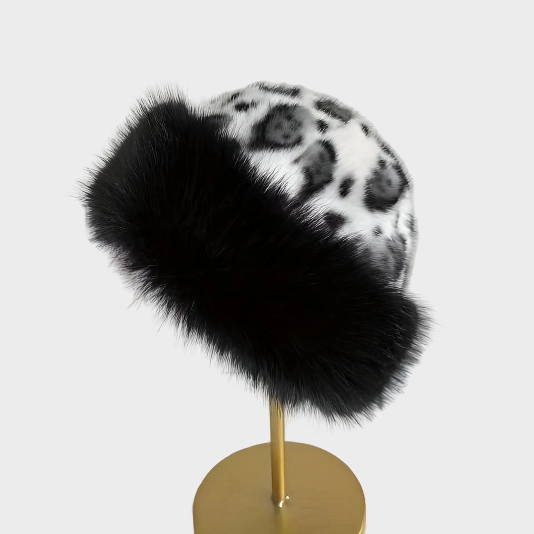Zuzanna – Leopard print hat