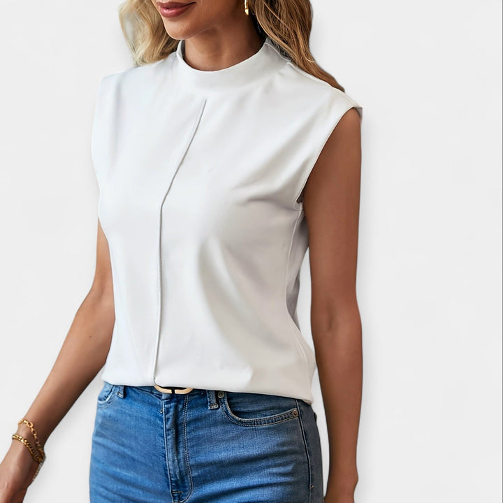 Sofie - Elegant Sleeveless Blouse