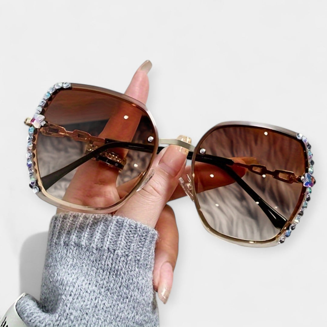 Women's glasses with a gradient effect