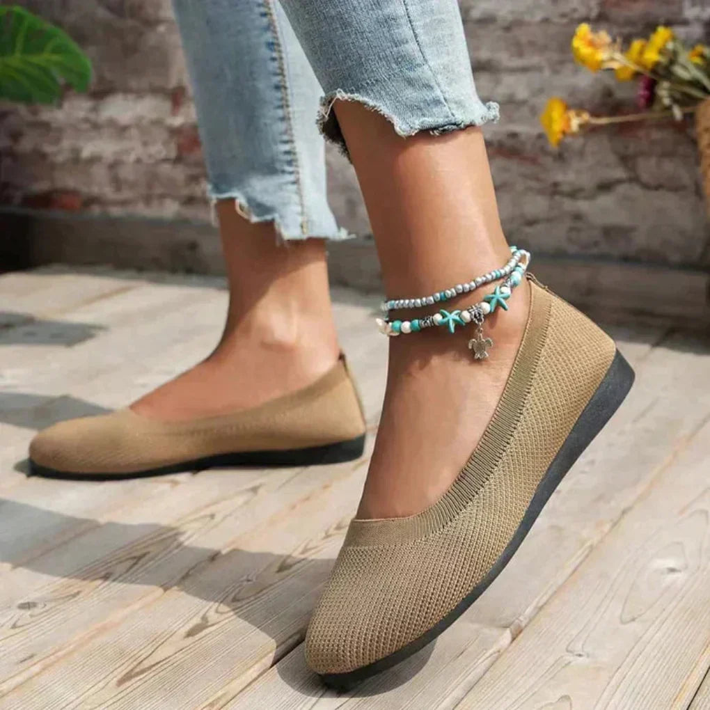 Orthopedic Women’s Knitted Sandals with Comfortable Fit