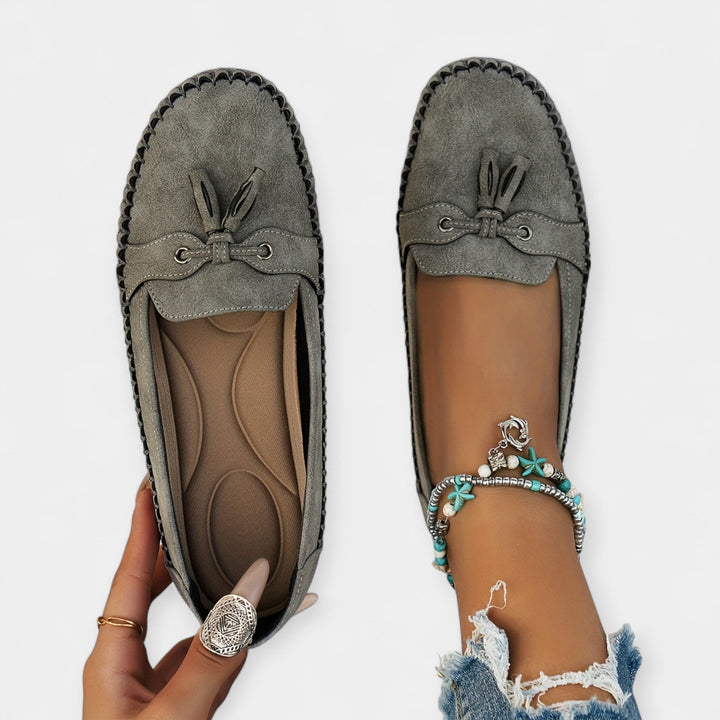 Rozárie - Ballet flats with bow style