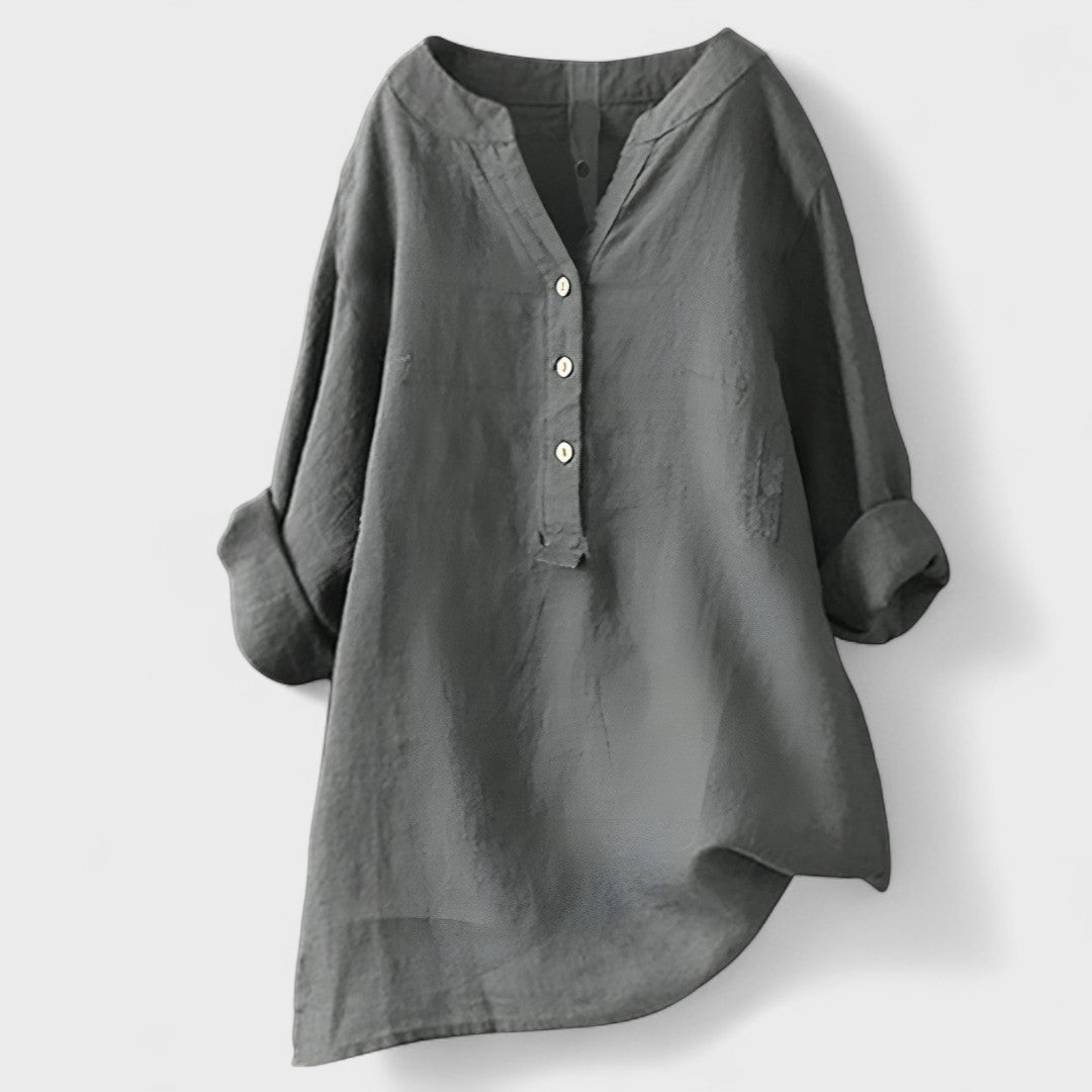 Freya - Comfortable Button Shirt