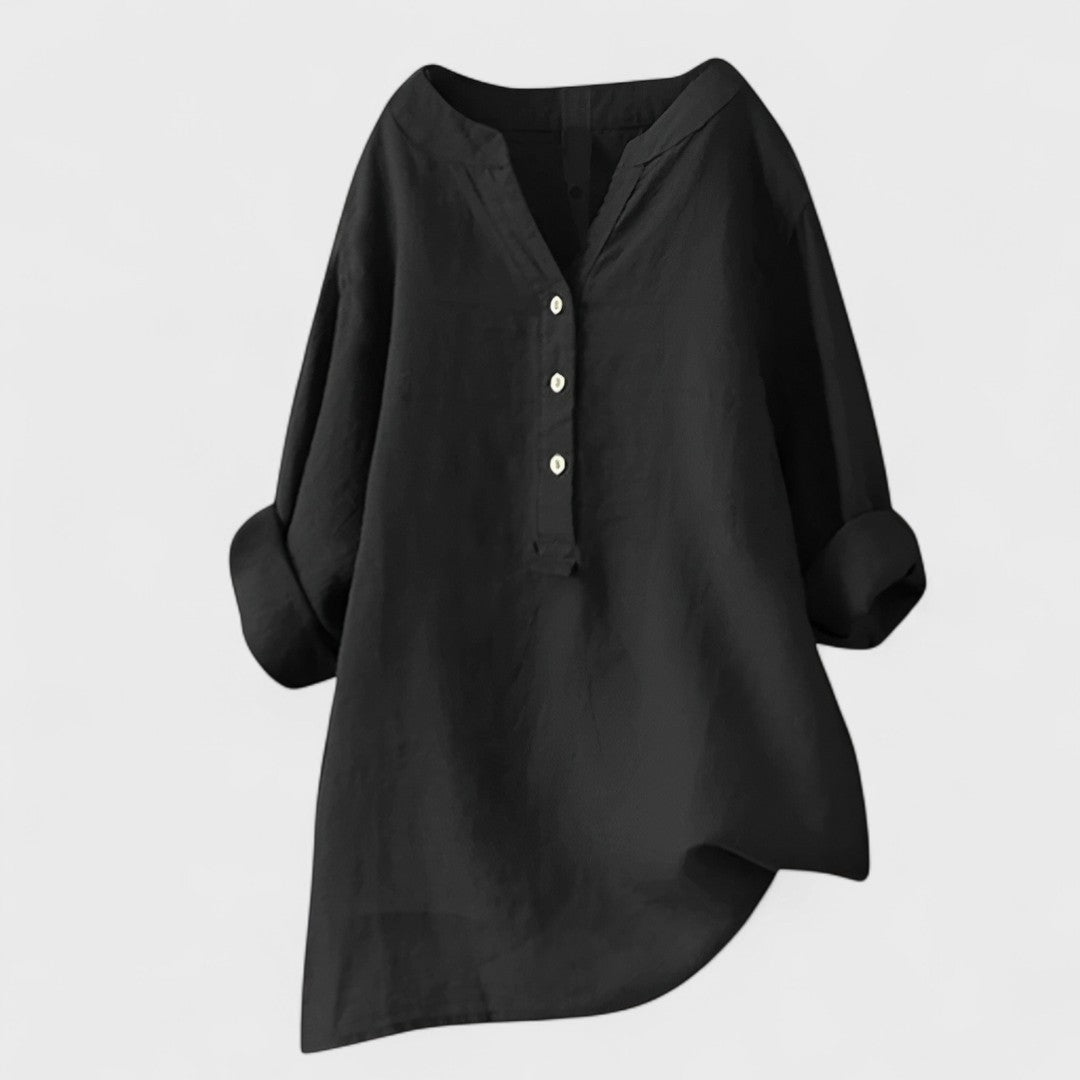 Freya - Comfortable Button Shirt