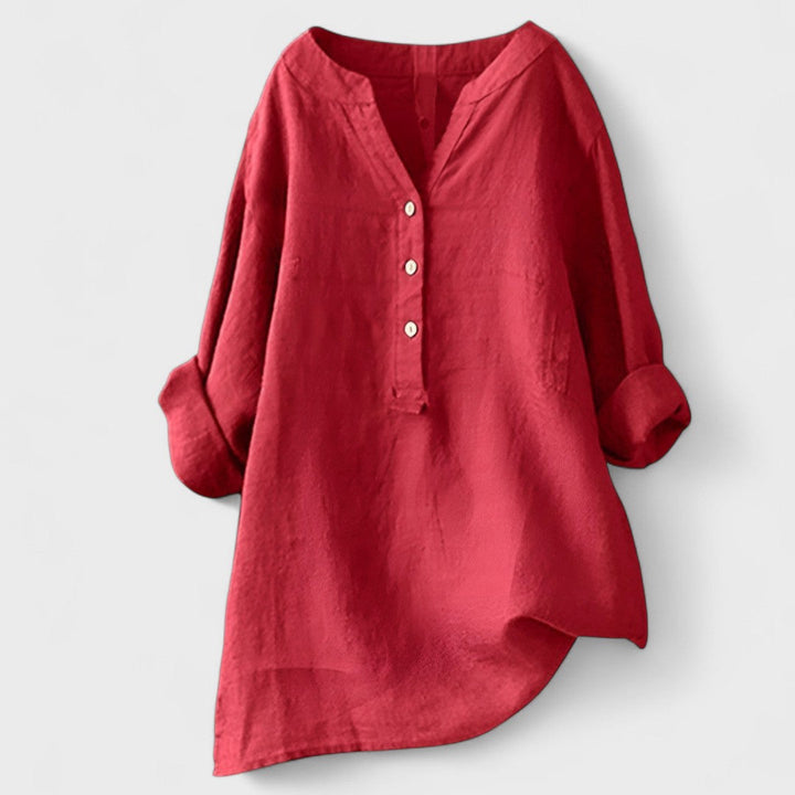 Freya - Comfortable Button Shirt