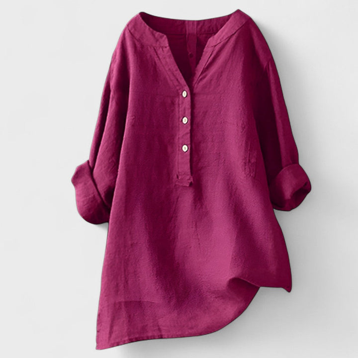 Freya - Comfortable Button Shirt