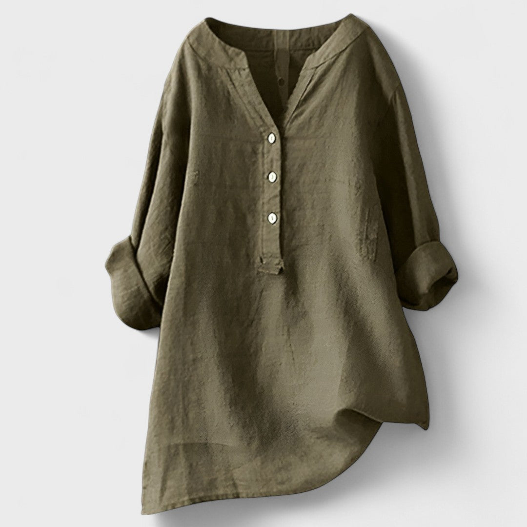 Freya - Comfortable Button Shirt
