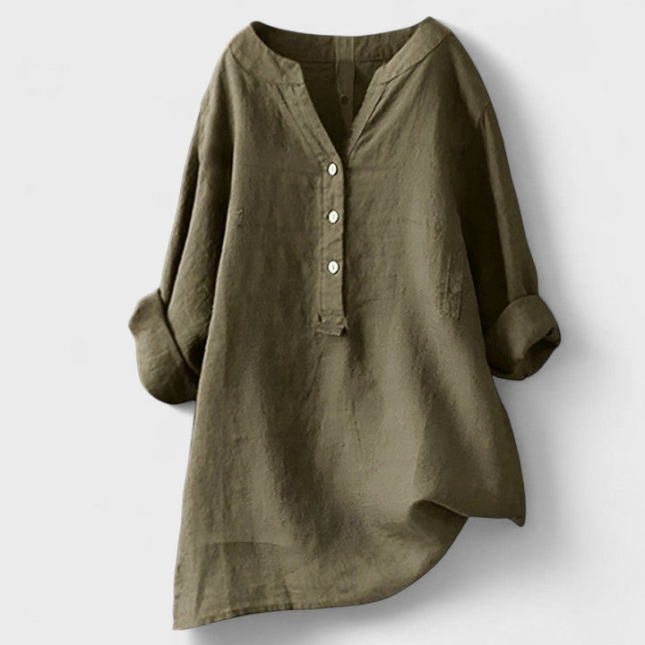 Freya - Comfortable Button Shirt