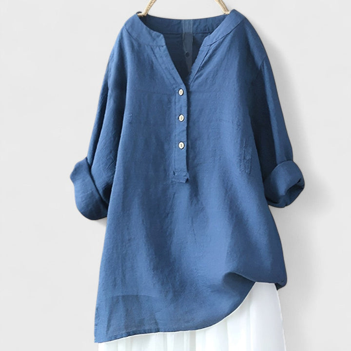 Freya - Comfortable Button Shirt