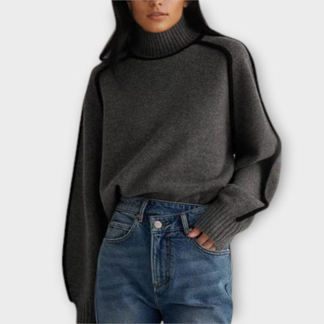Emilie - Soft and elegant turtleneck