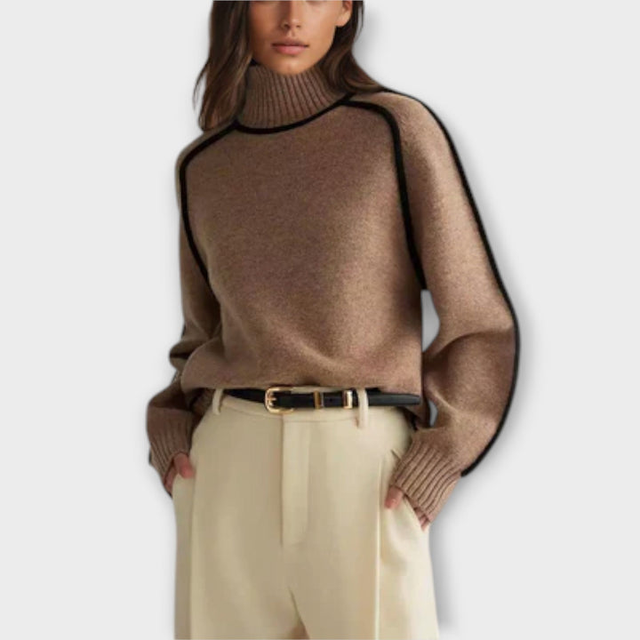 Emilie - Soft and elegant turtleneck
