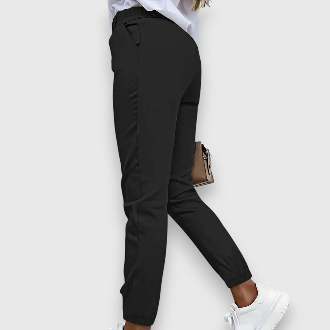 Isabel – Elegant high-waisted trousers