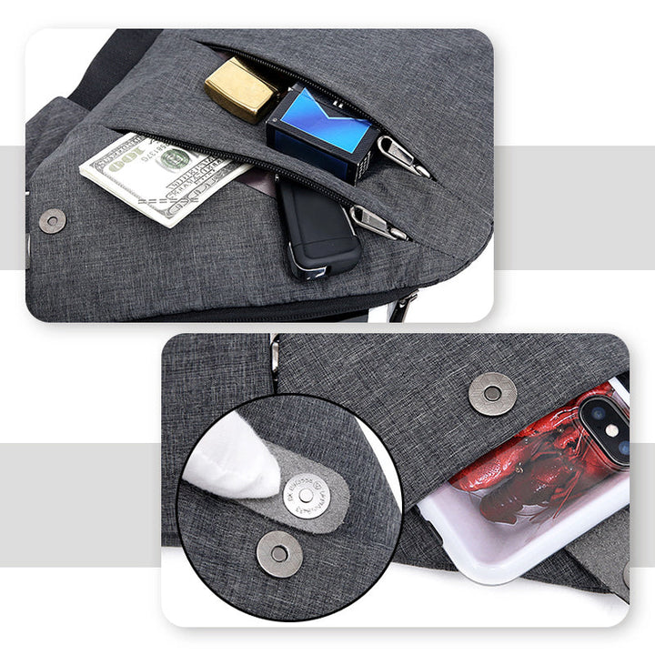Cecile. - Anti-theft shoulder bag