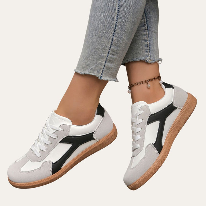 Lightweight Lace-Up Sneakers