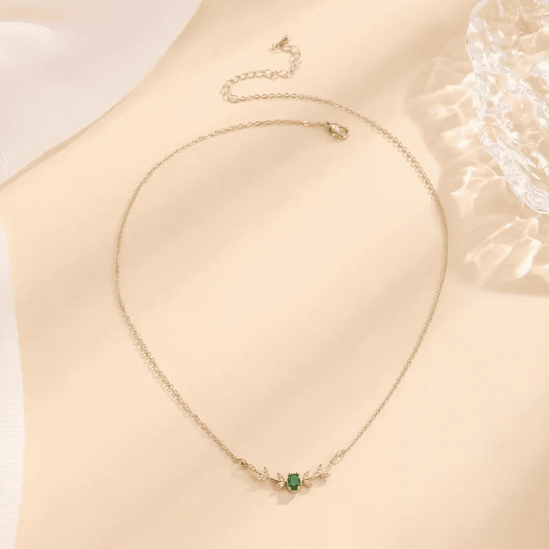 Émilie Emerald Necklace