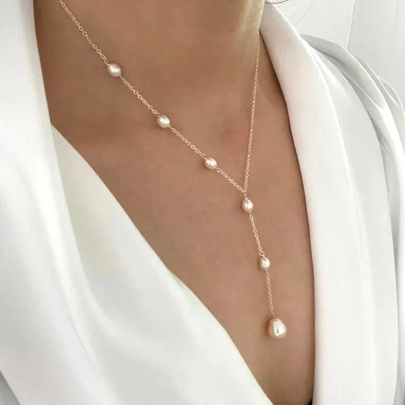 Zoé Pearl Necklace