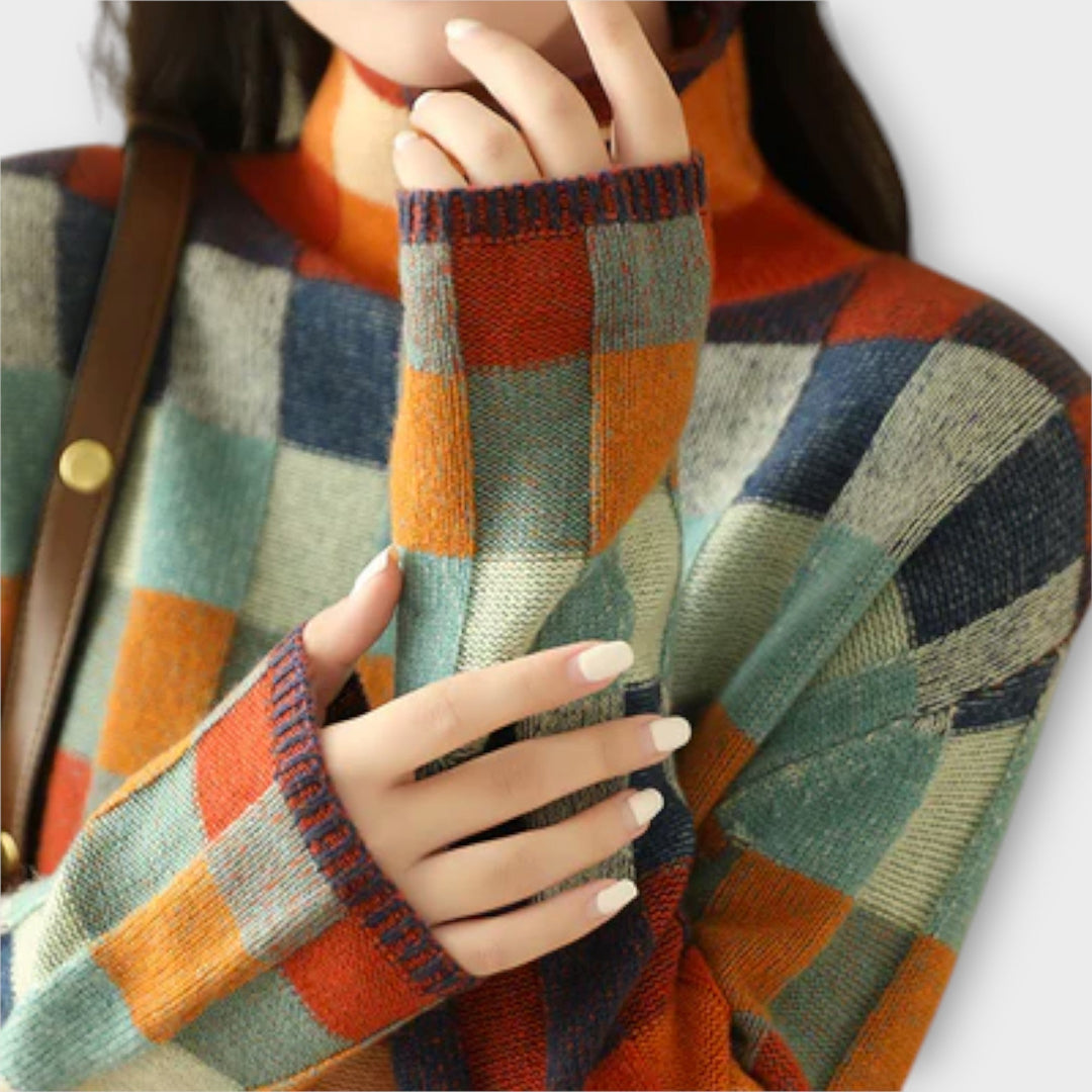 Erika - Patchwork sweater