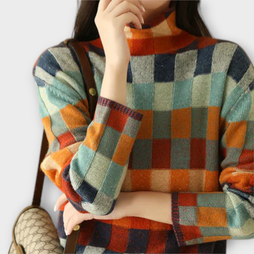 Erika - Patchwork sweater