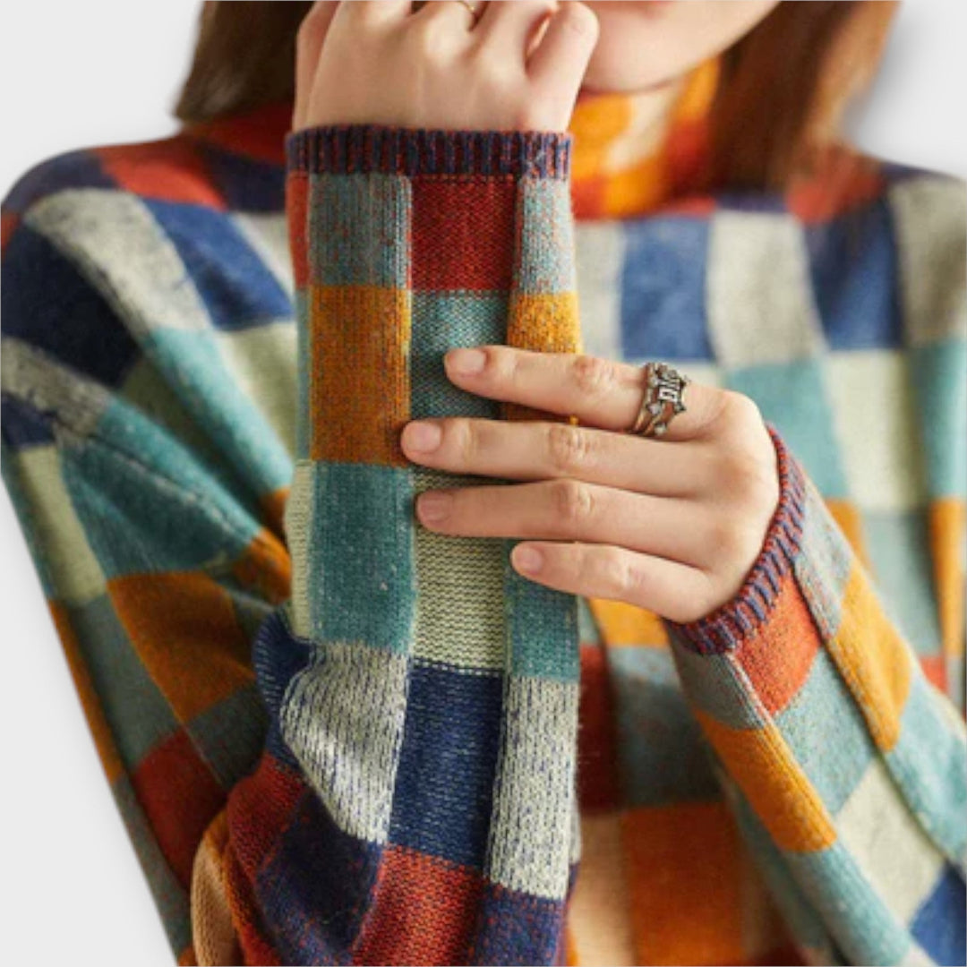 Erika - Patchwork sweater