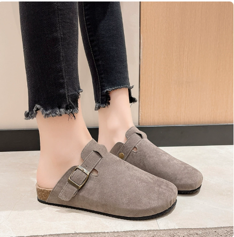 Suede Look Clogs