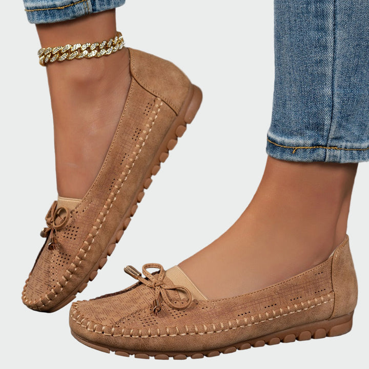 Kateřina - Comfortable slip-on shoes with an orthopedic sole