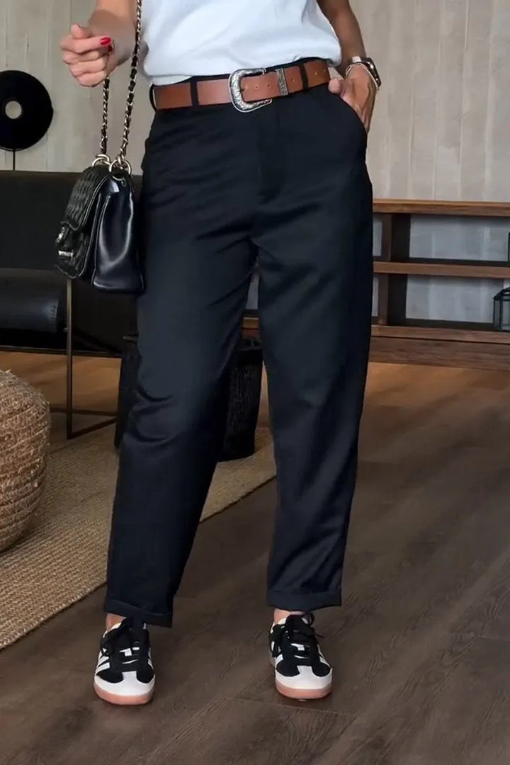 Mathilda - Striped suit trousers