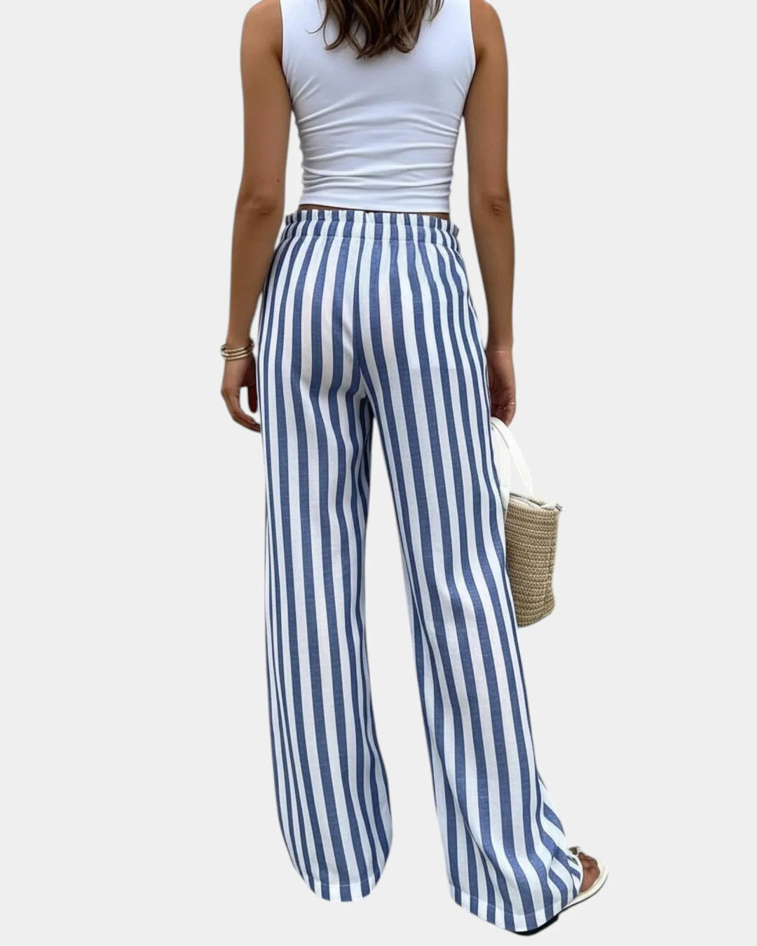 Marguerite Striped Pants