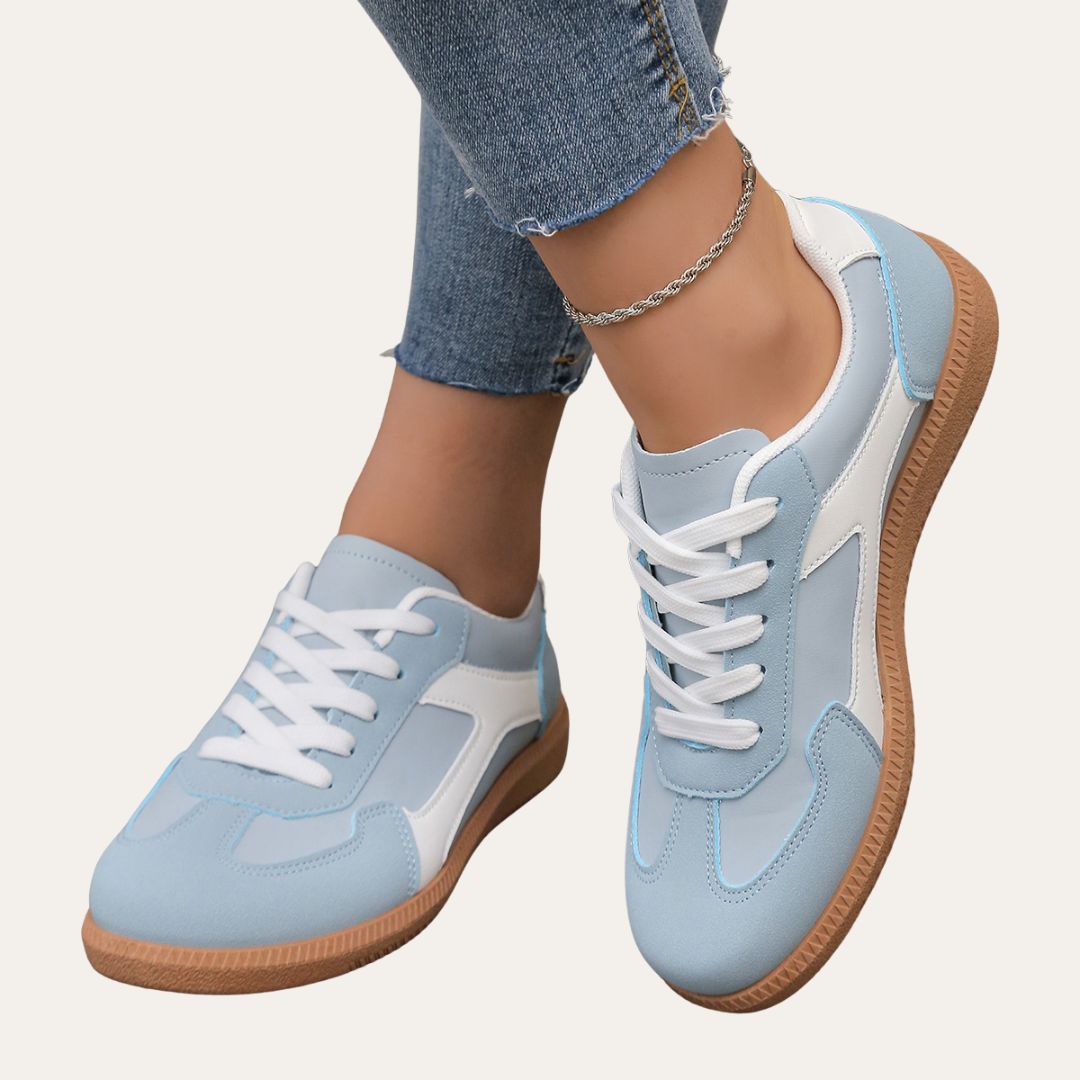 Lightweight Lace-Up Sneakers