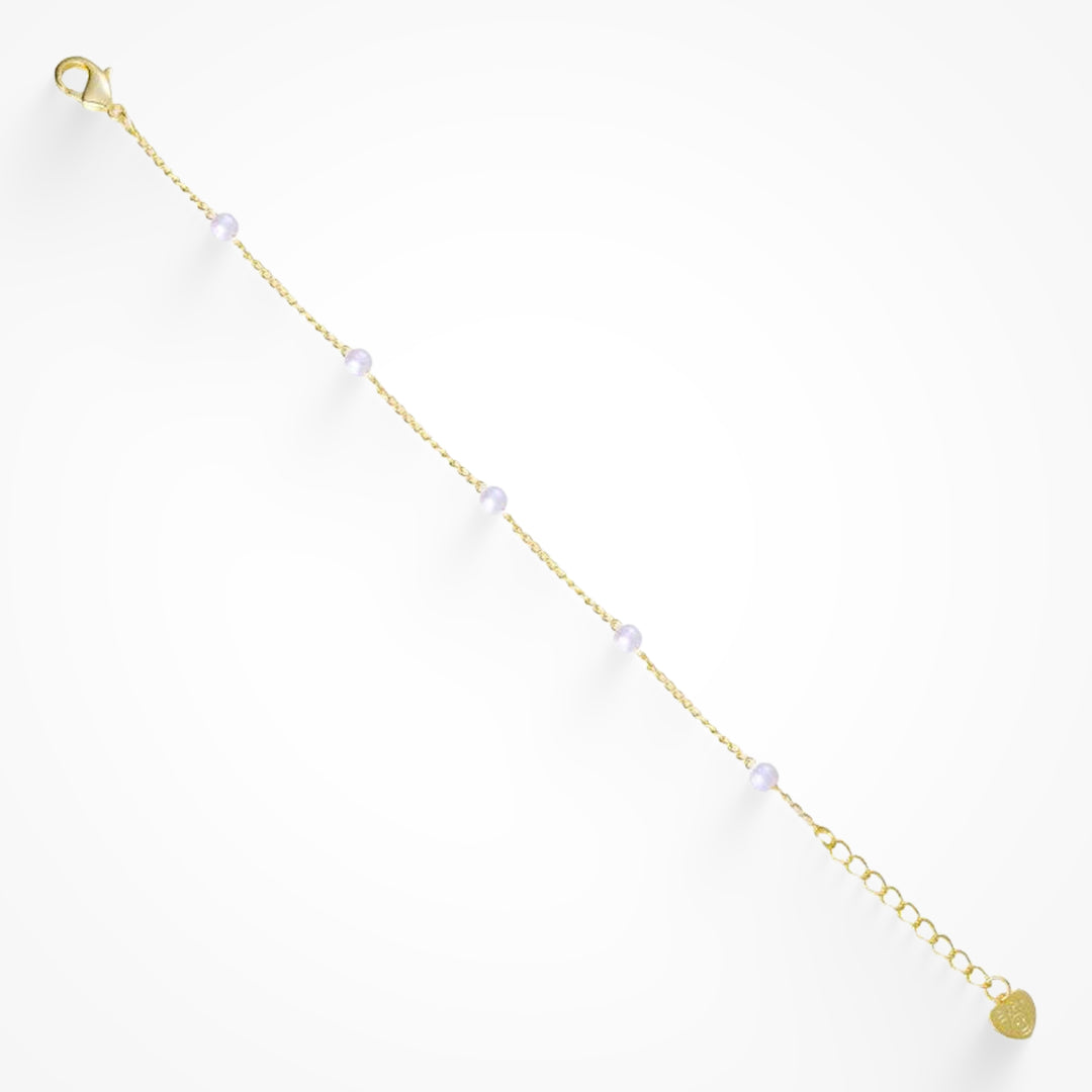 Gold bracelet of love and feelings