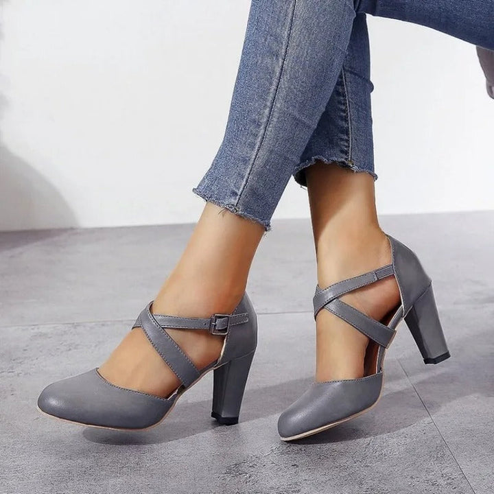 Cross Strap Pumps