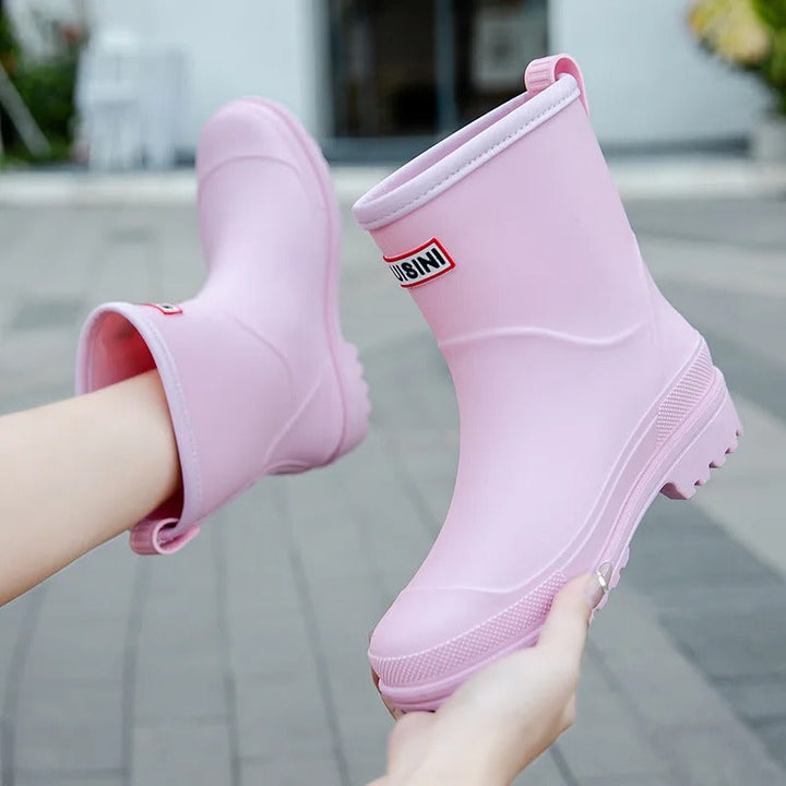 Mid-Calf Rain Boots