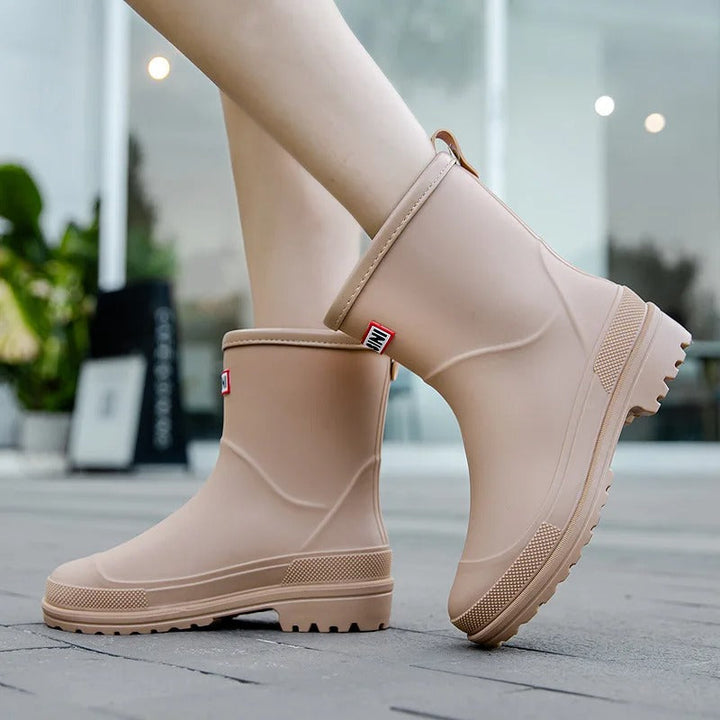 Mid-Calf Rain Boots