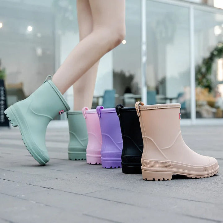 Mid-Calf Rain Boots