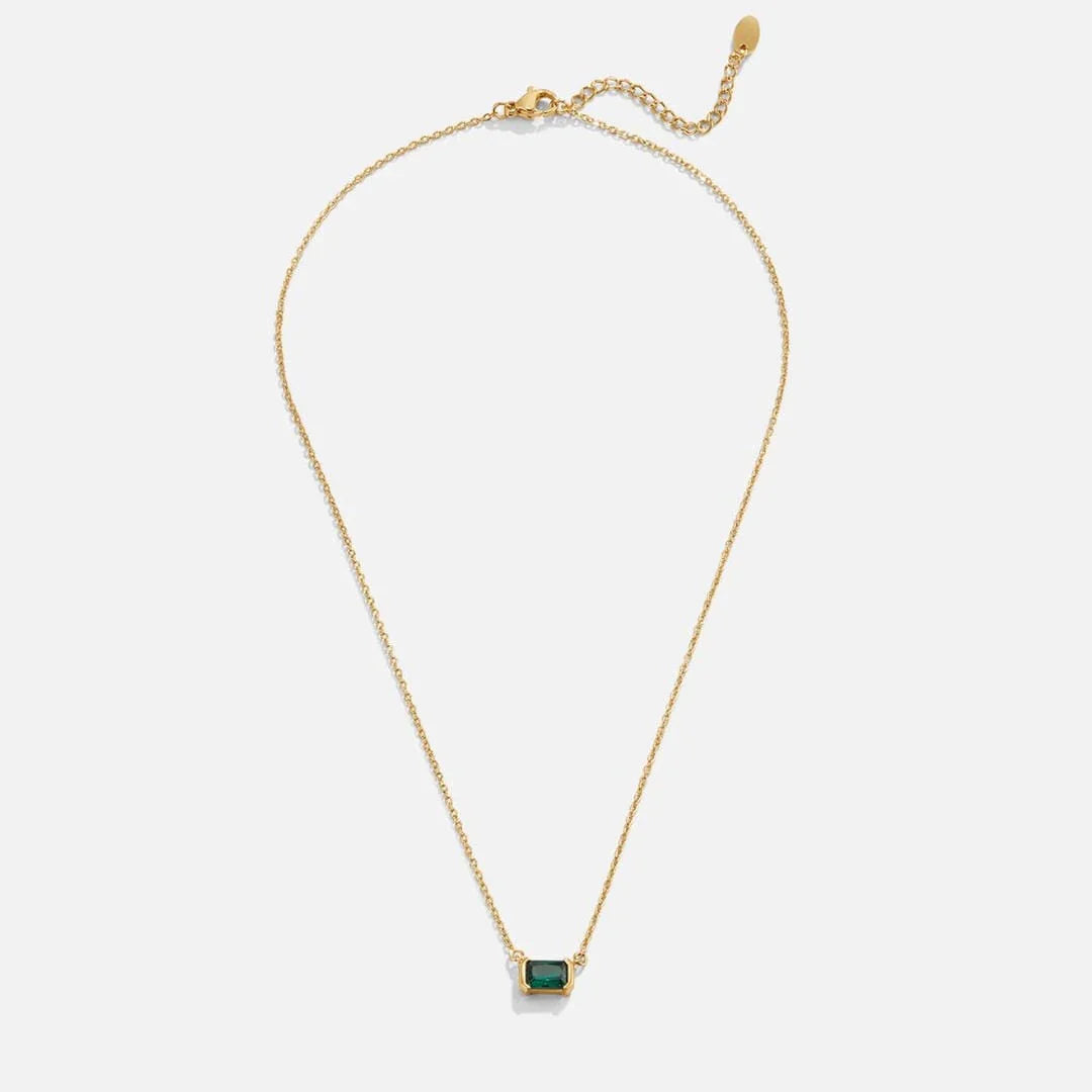 Fleur Emerald Necklace