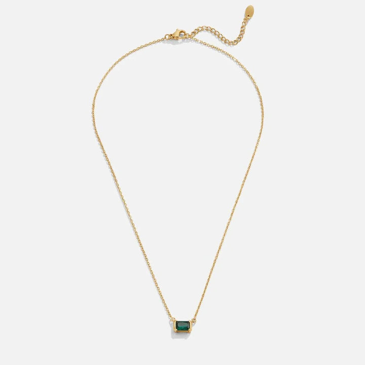 Fleur Emerald Necklace