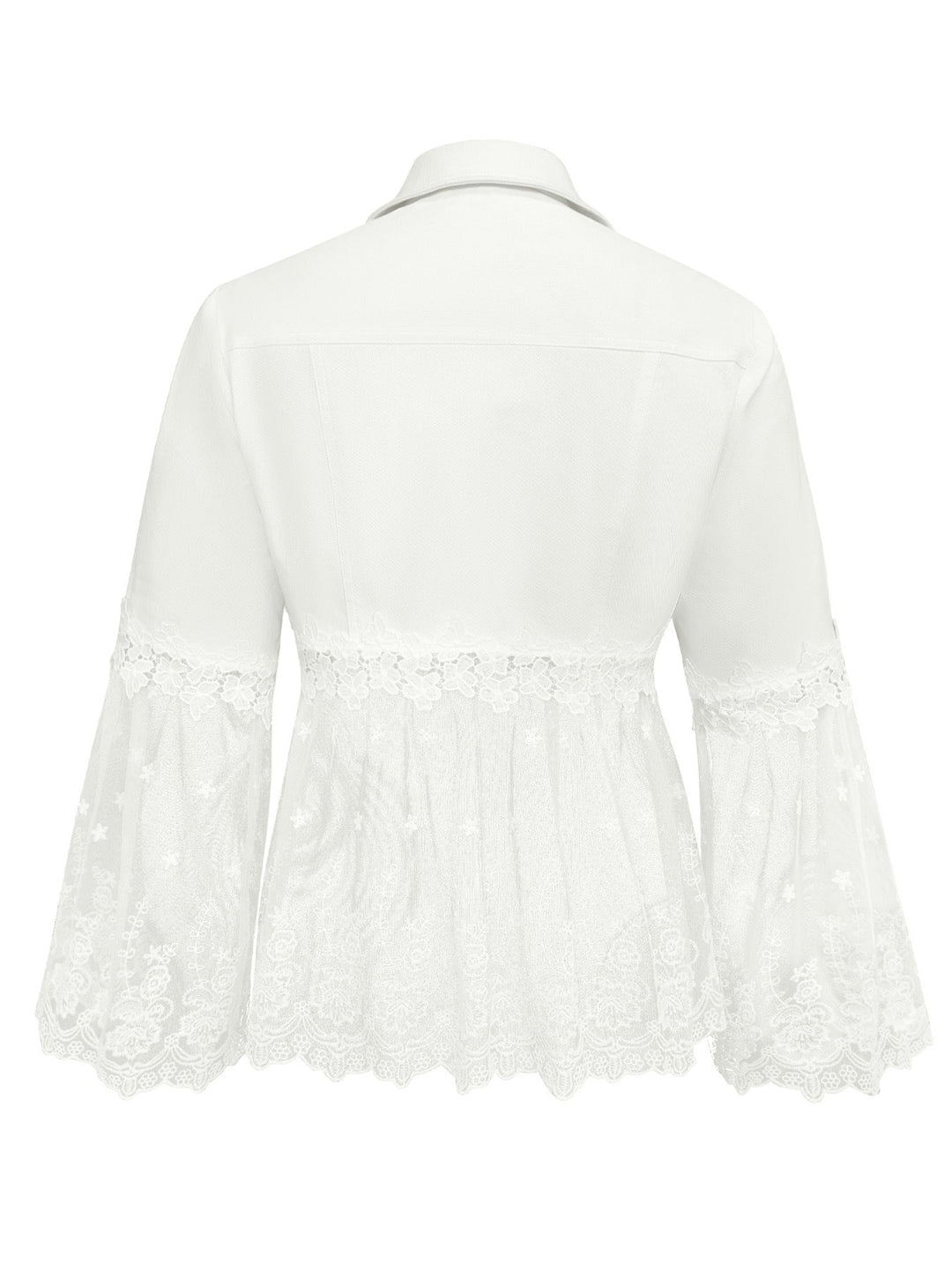 Addison | Jacket with lace inserts